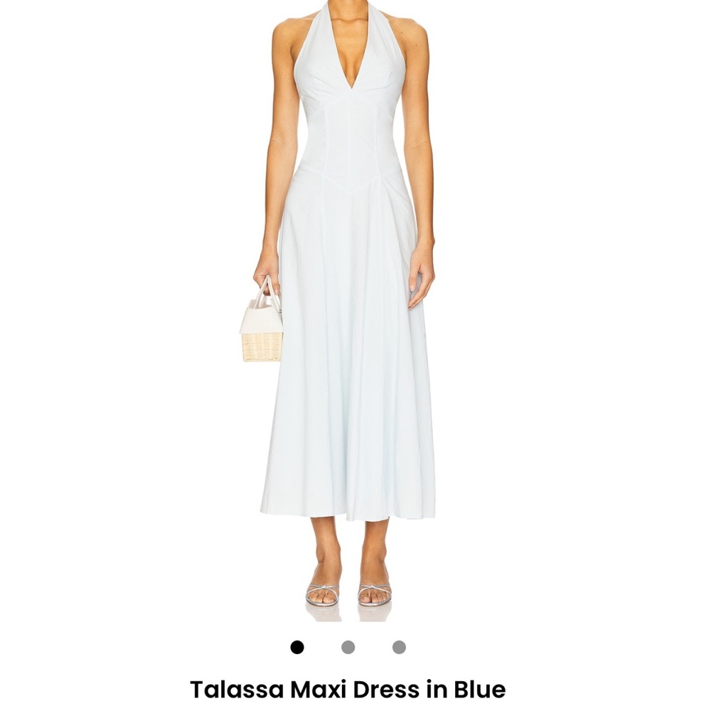 SNDYS Talassa Maxi Dress in Blue